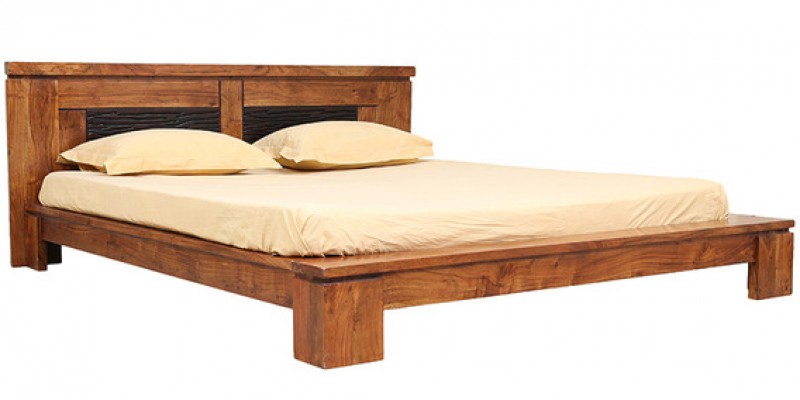 Egbert Leopold solid Wood Queen Bed